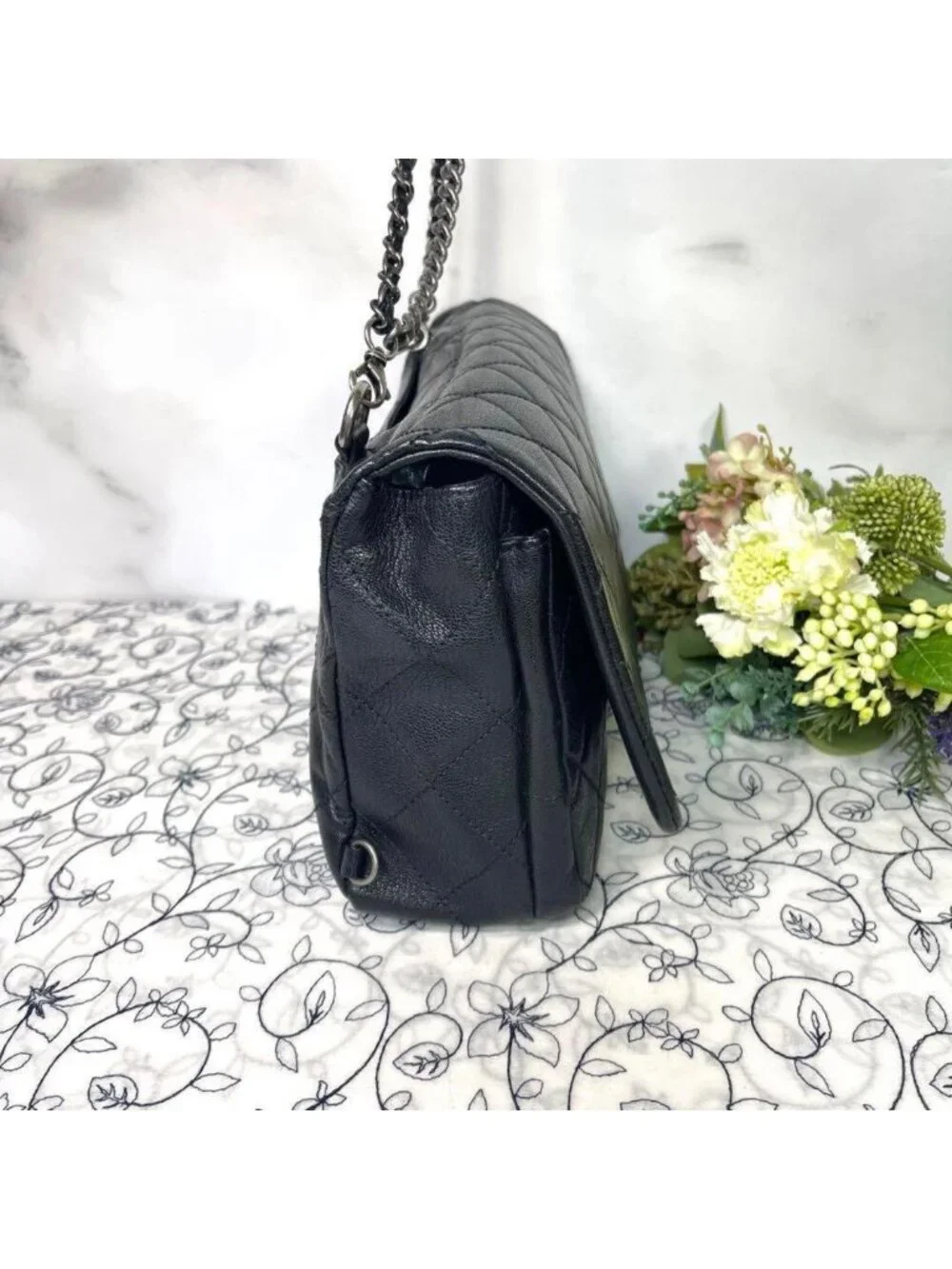 Chanel Chain Shoulder Double Flap Quilted